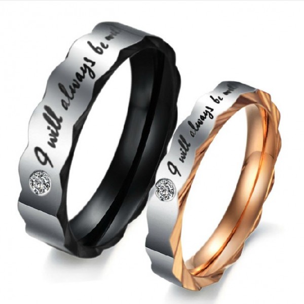 I Will Always Be With You Fashionable 316l Anium Stainless Steel I