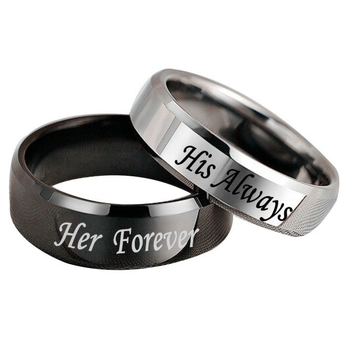 Hot New Her King And His Queen Promise Rings For Couples