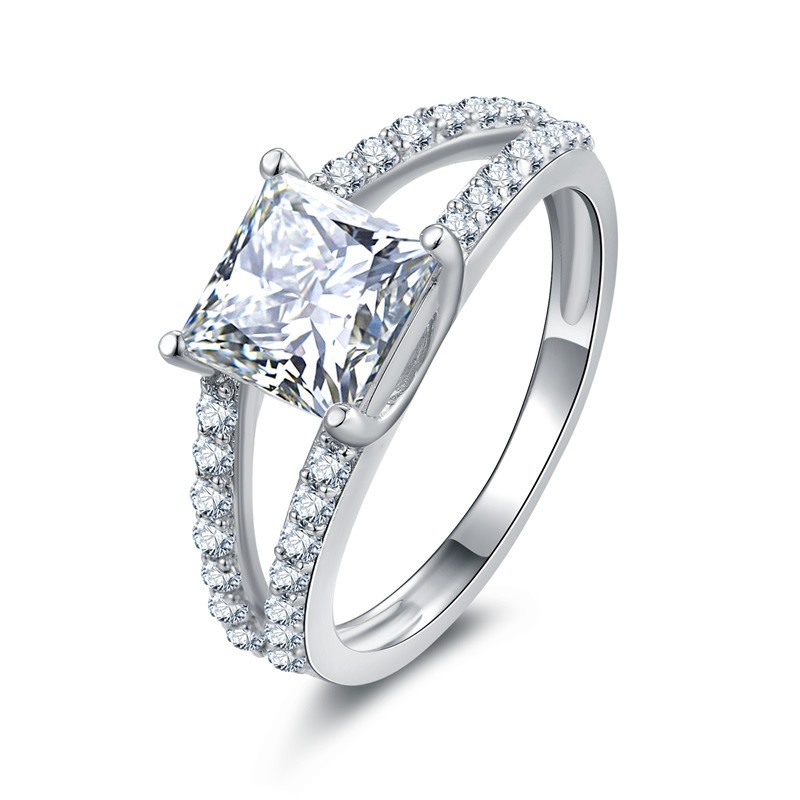 ring square stone