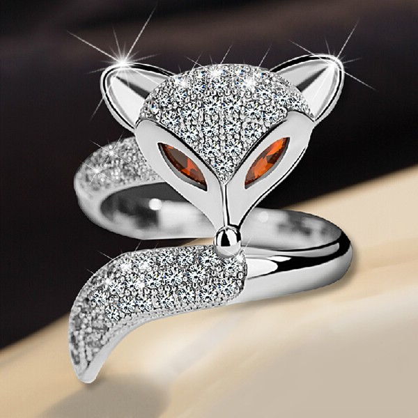 fox wedding ring