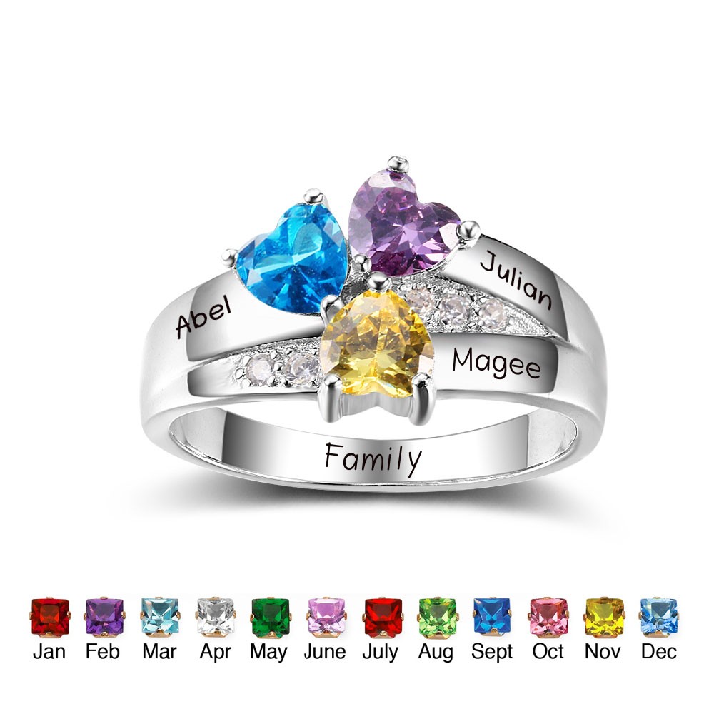 custom engraved promise rings