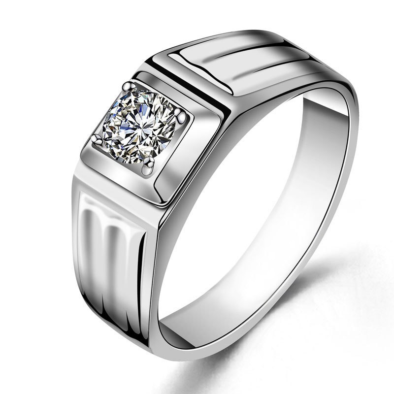 Men'S Fashion Diamond Ring - Mens Rings