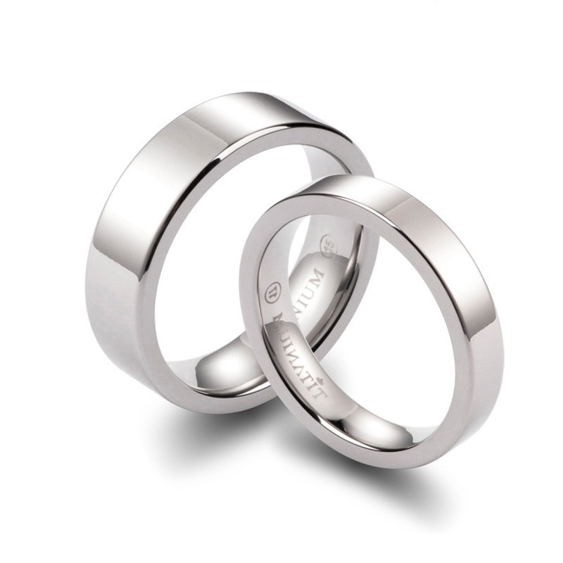Minimalist couple rings on sale
