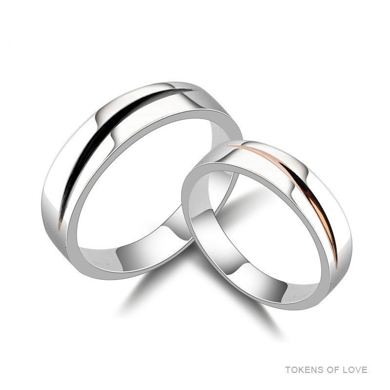 simple couple rings