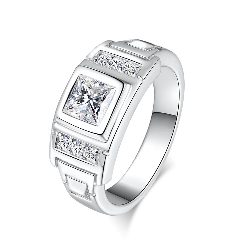 1.0 Carat Simulated Diamond Engagement/Wedding/Promise Ring For Him