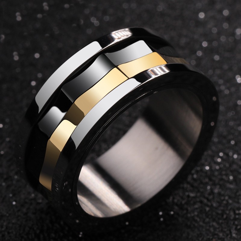 The Wheel Of Time Men's Tungsten Ring | Promise Ring For Him | Men's ...
