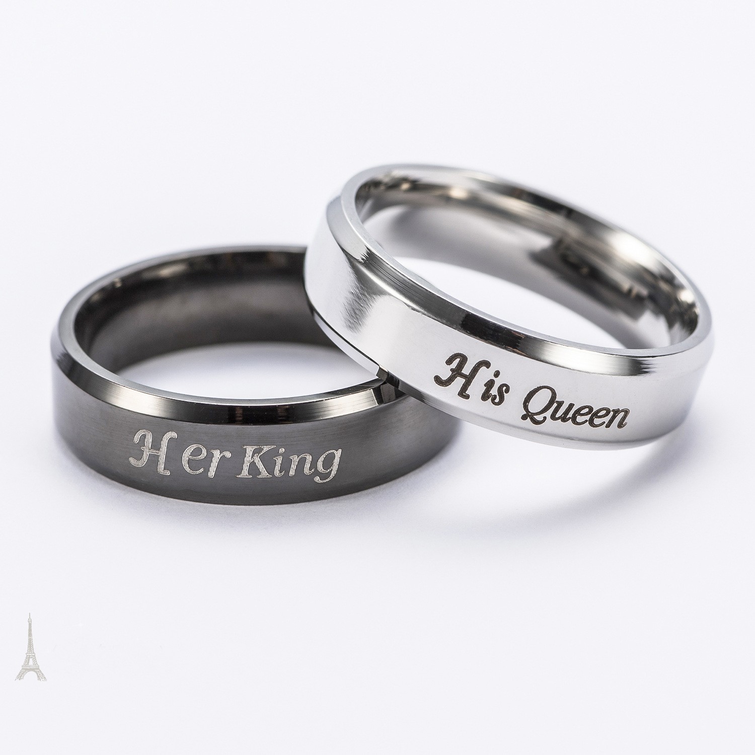 Hot New Her King And His Queen Promise Rings For Couples