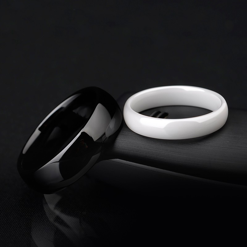 black couple rings