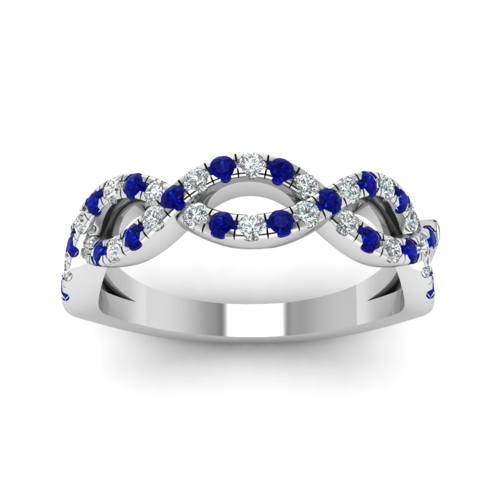 Shire Rhodium Plated 925 Sterling Silver Women S Wedding Band