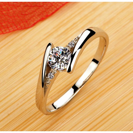 High-end jewelry diamond engagement wedding ring