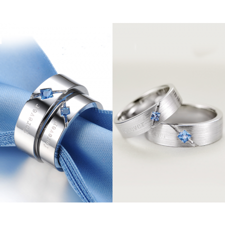 matching rings for him and her