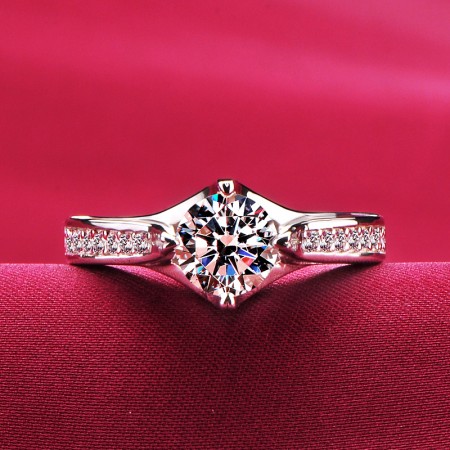 1.0 Carat Simulated Diamond Engagement/Wedding/Promise Ring For Her
