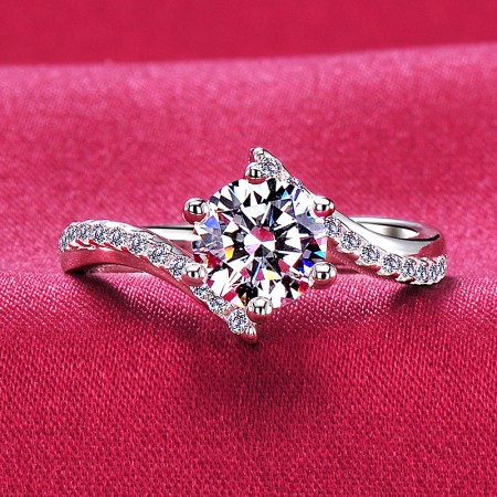 0 3 1 0 Carat Simulated Diamond Engagement Wedding Promise