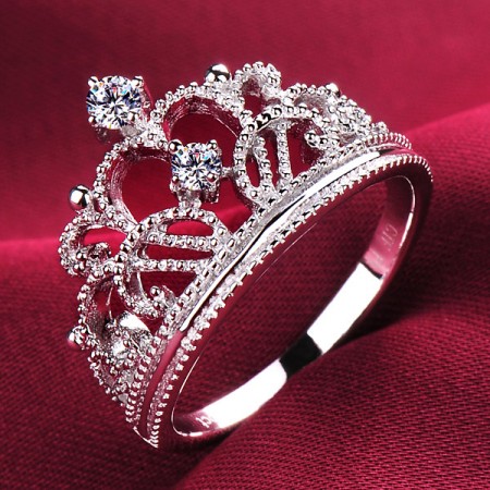 real diamond promise rings for her