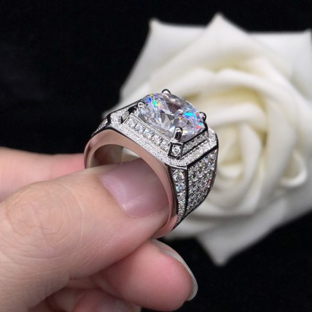 Simulated diamond 14k Yellow Gold Ring Wedding Ring Solitaire Ring May Birthstone Valentine Gift For Women Christmas Gift Emerald Ring