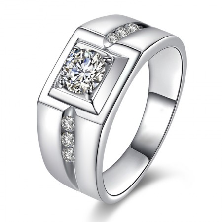 Silver Platinum Plated Men S Rings Mens Rings