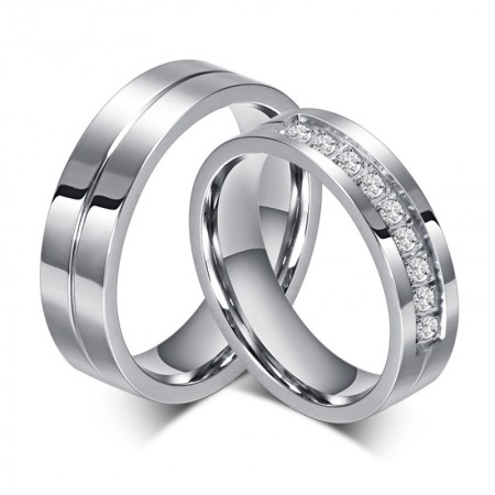 promise rings for couples matching