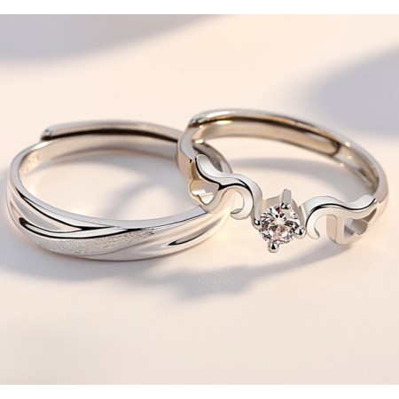 Original Simple Design Meet The Love 925 Sterling Silver Meet The Love 925 Sterling Silver
