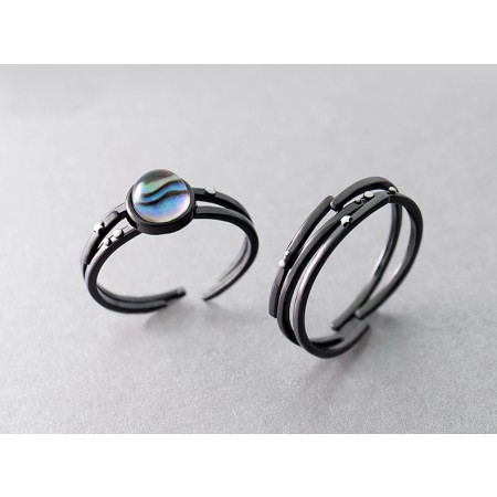 Matching Rings For Boyfriend And Girlfriend Artificial Crystal