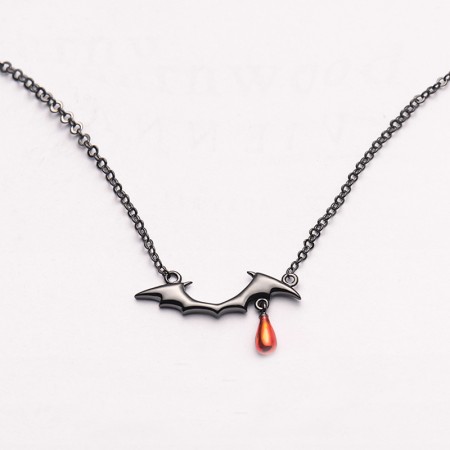 Original Design 925 Silver Vampire Necklace