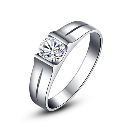 silver promise ring for boyfriend