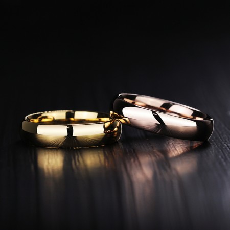 promise rings for couples matching