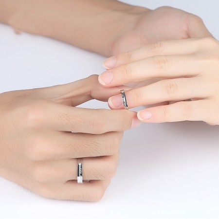 Love Never Fails Promise Rings For Couples