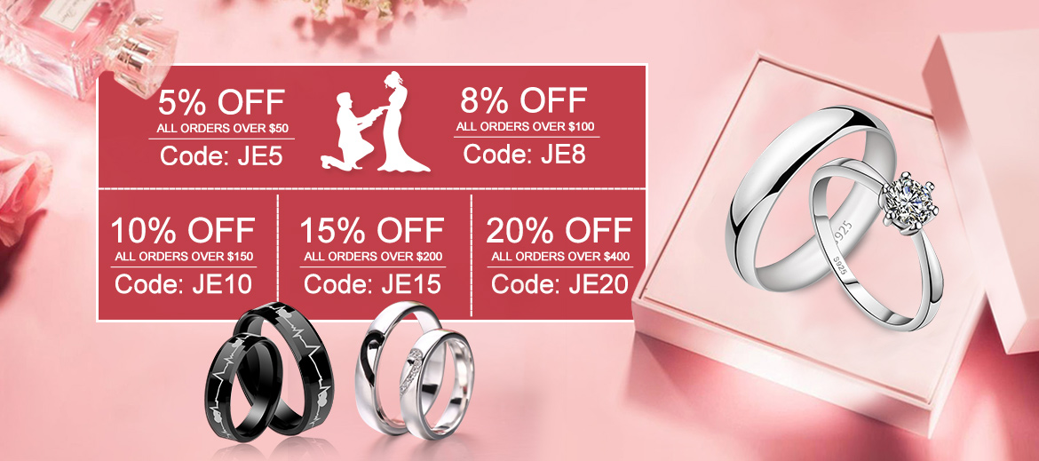 Jewinston Jewelry Discount Code, Coupon code, Deals, Coupons